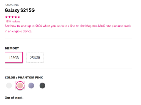 AT&T and Verizon Q2 Results - Different, Yet Similar 5 Galaxy S21 5G out of stock